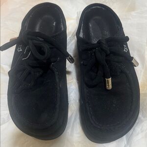 Naked Wolfe Blizzard platform mule for all day comfort